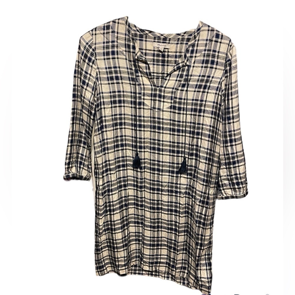 Madewell Plaid Dress